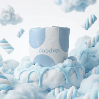 Blue FluffyMarshmallow cloud roll | 1-pack