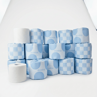 Toalettpapper | Blue Fluffy Cloud Rolls