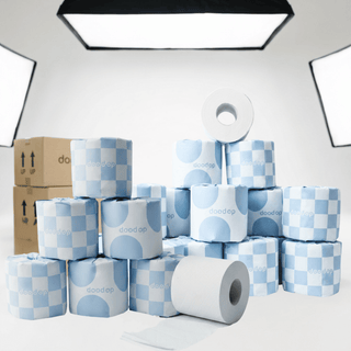 Toalettpapper | Blue Fluffy Cloud Rolls