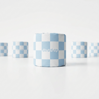 Blue Fluffy Marshmallow Cloud Roll | 6-pack
