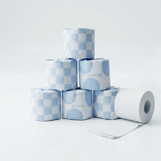 Toalettpapper | Blue Fluffy Cloud Rolls
