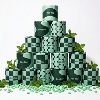 Minty Fresh fancy roll | 18-pack toalettpapper