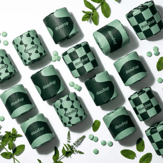Minty Fresh fancy roll | 18-pack toalettpapper