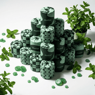 Minty Fresh fancy roll | 24-pack toalettpapper