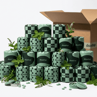 Minty Fresh fancy roll | 48-pack toalettpapper