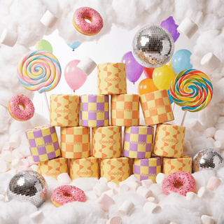 Party Pooper Pure Paper Rolls | 18-pack toalettpapper