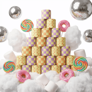 Party Pooper Pure Paper Rolls | 48-pack toalettpapper