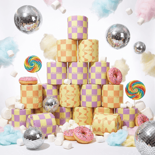 Party Pooper Pure Paper Rolls | 18-pack toalettpapper