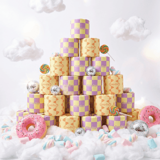 Party Pooper Pure Paper Rolls | 24-pack toalettpapper